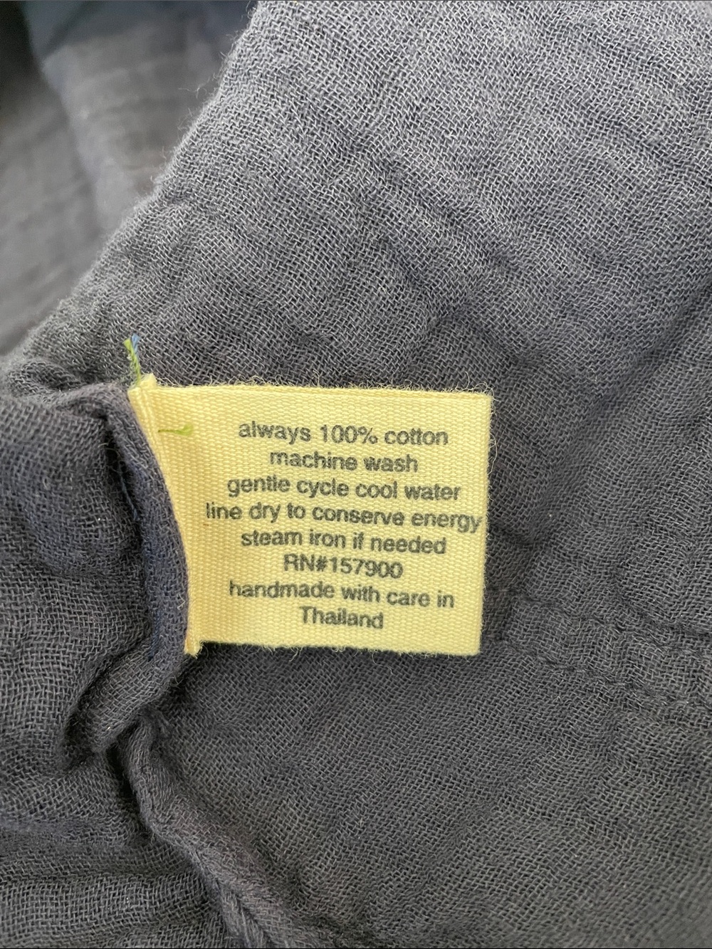 Honest Cotton Textured Top with Pockets - Picture 4 of 4